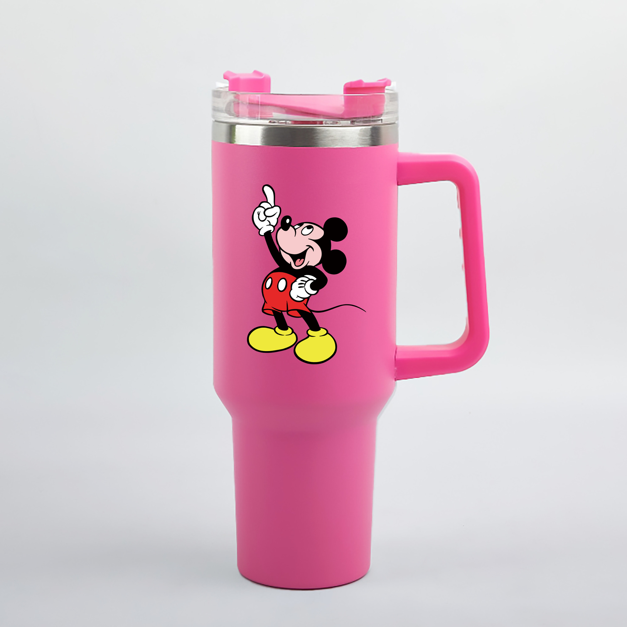 （画像用） ミッキーマウス Mickey Mouse 1200mL車用タンブラー（カラープリント）